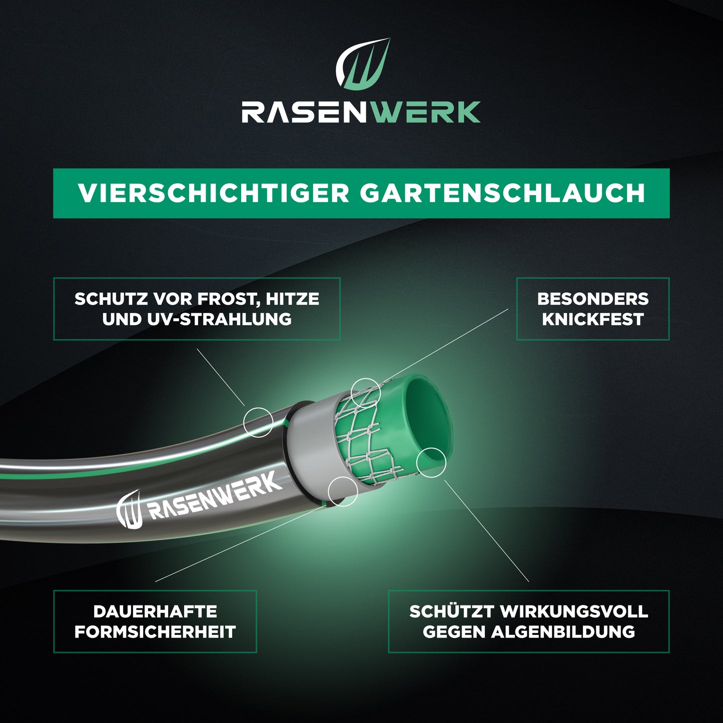 Gartenschlauch 1/2 Zoll