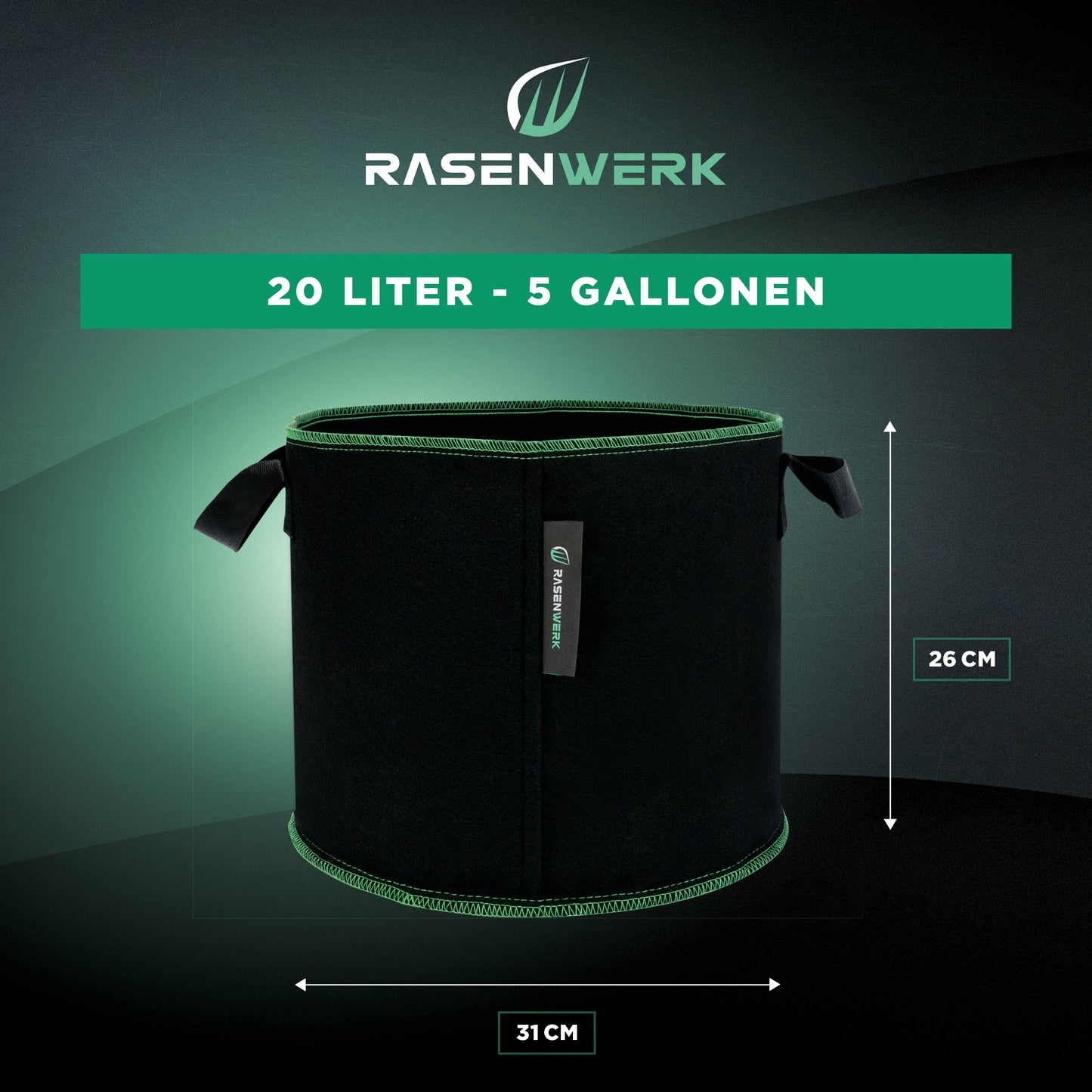Pflanztaschen - Aus Vlies