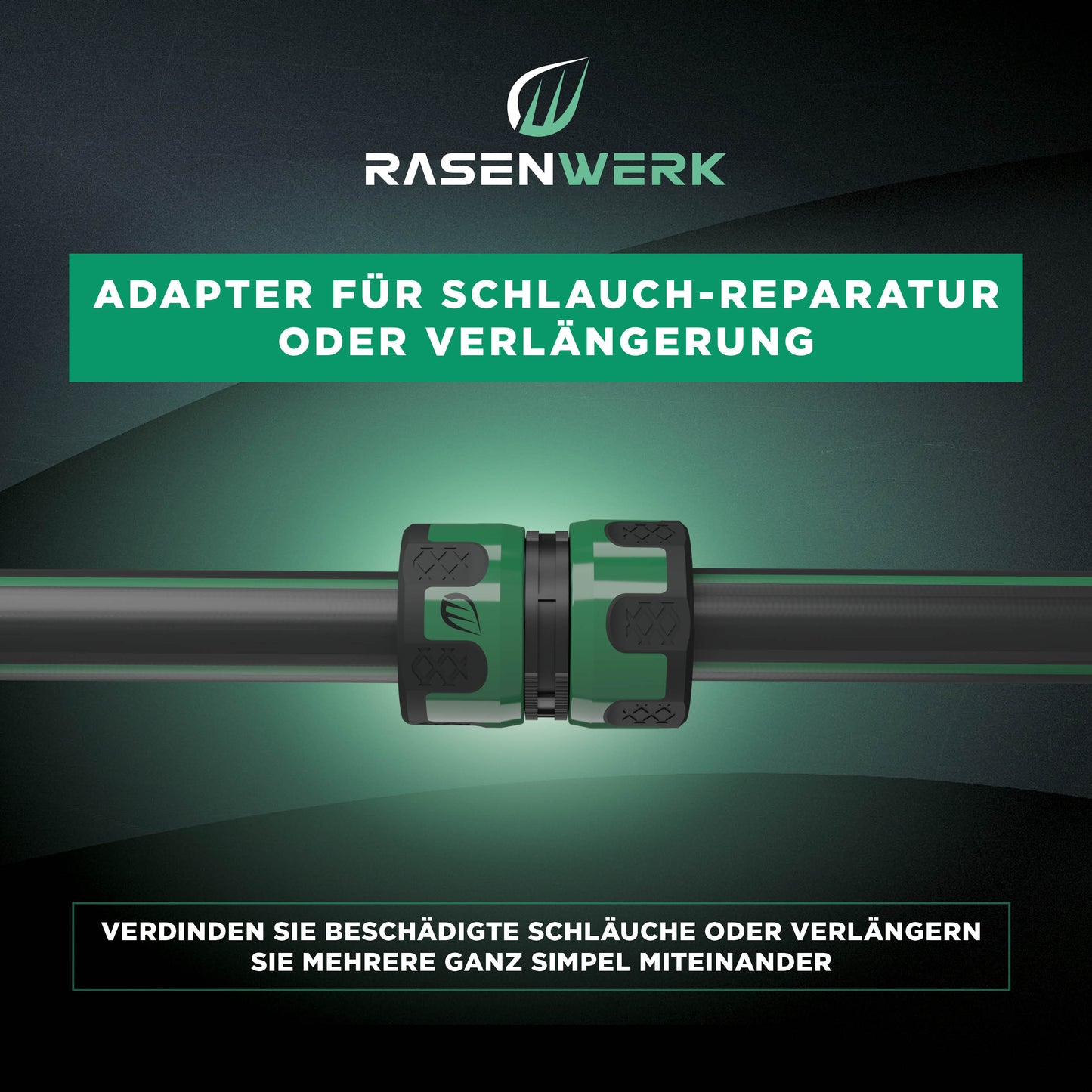 Reparatur Verbinder 1/2 und 5/8 Zoll