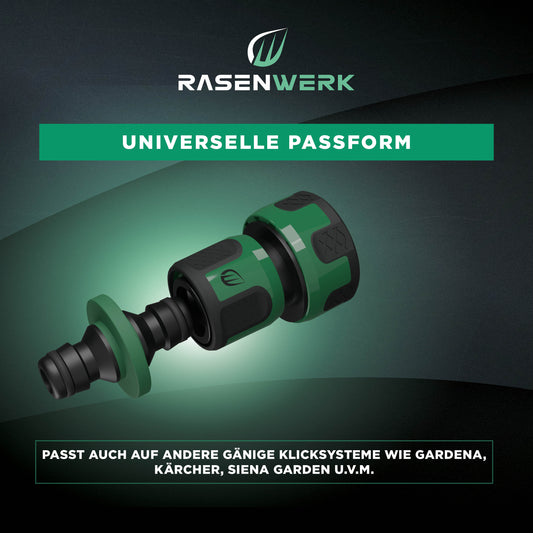 Gartenschlauch Steckverbinder für 3/4 Zoll