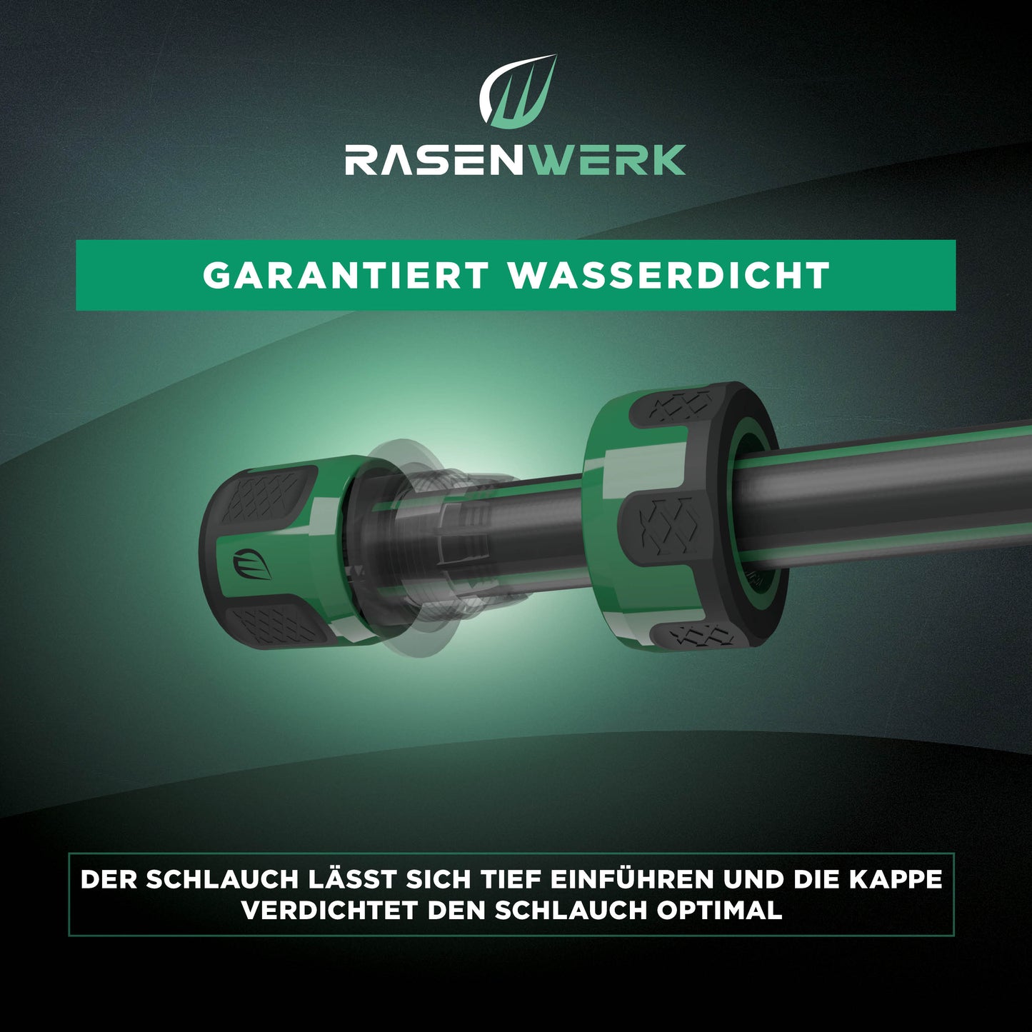 Gartenschlauch Steckverbinder für 3/4 Zoll