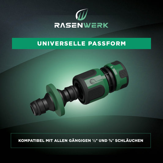 Gartenschlauch Steckverbinder für 1/2 Zoll