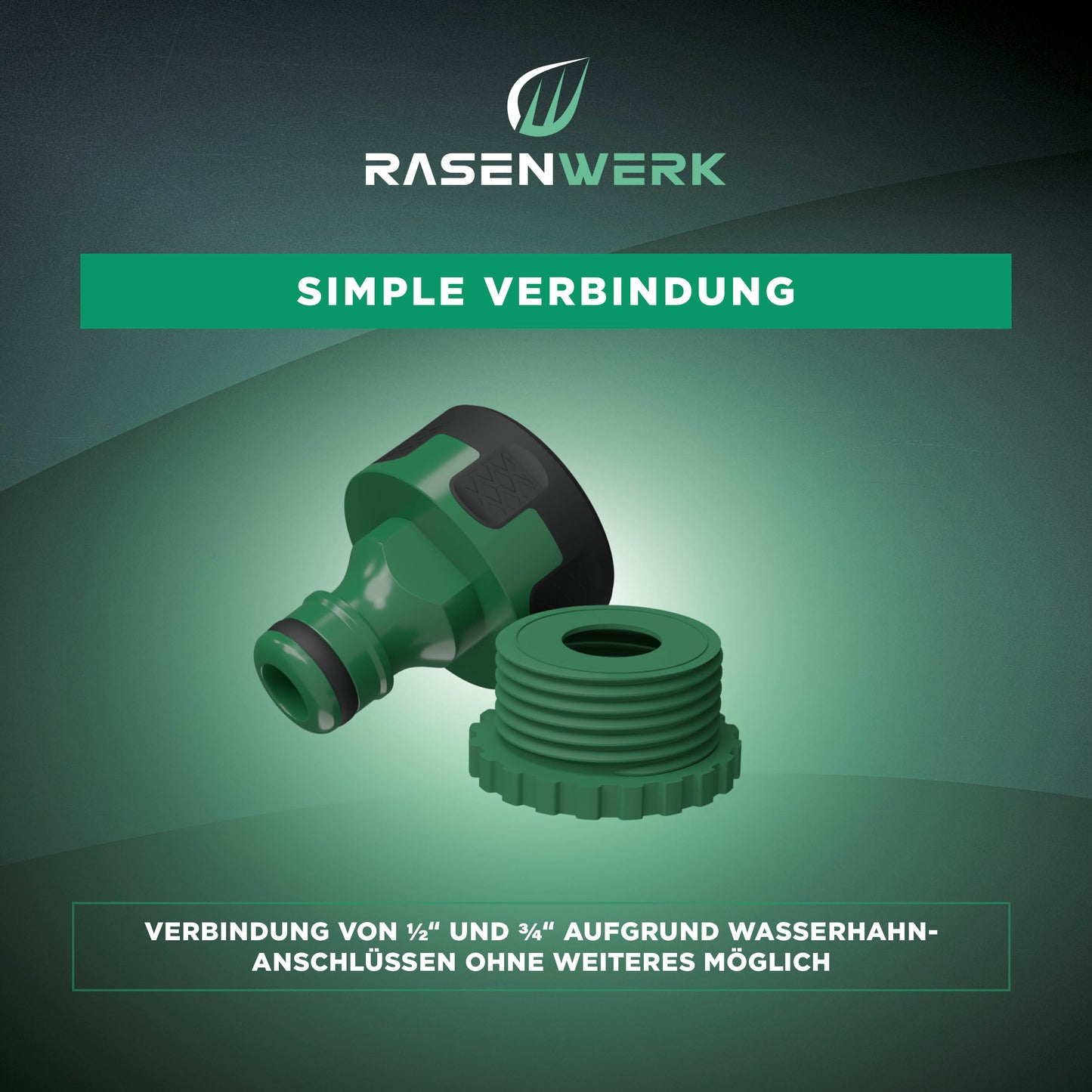 2-in-1 Wasserhahn Verbinder