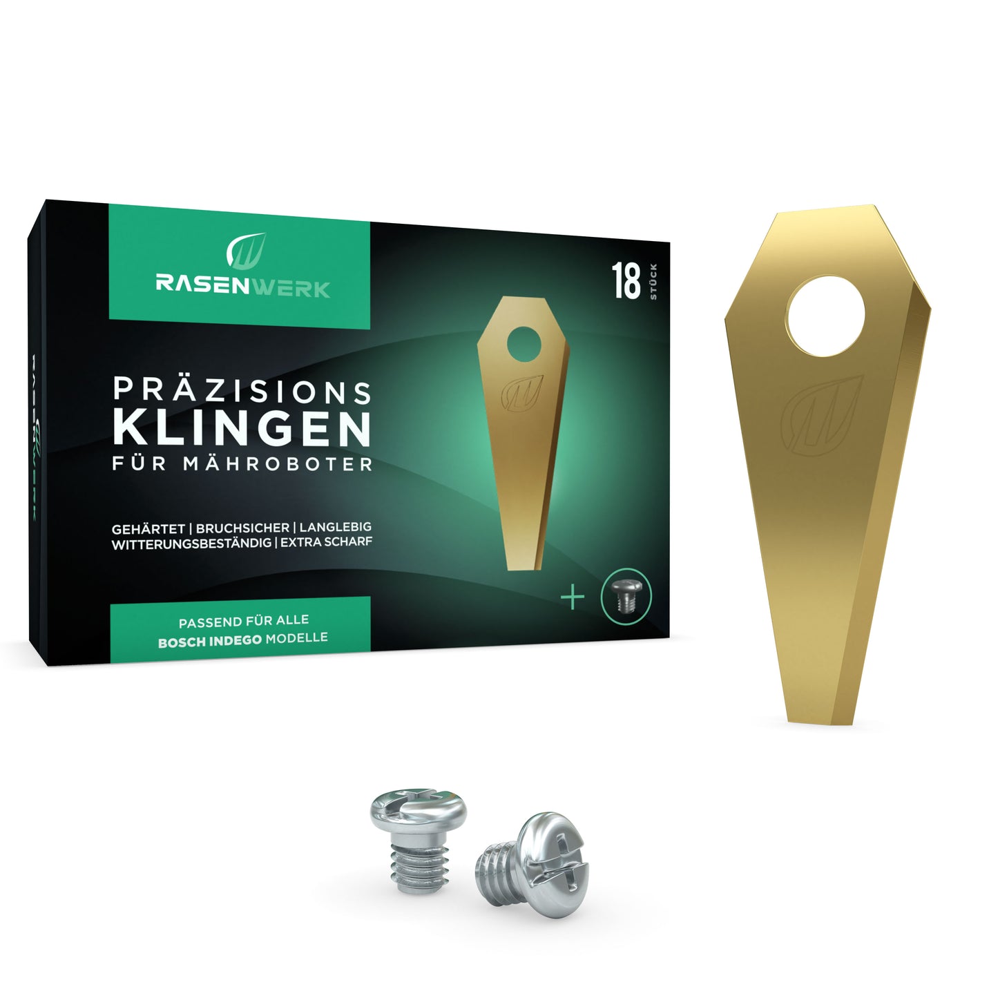 Präzisionsklingen für alle Bosch Indego Modelle