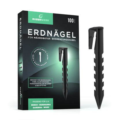 Erdnägel für Begrenzungskabel