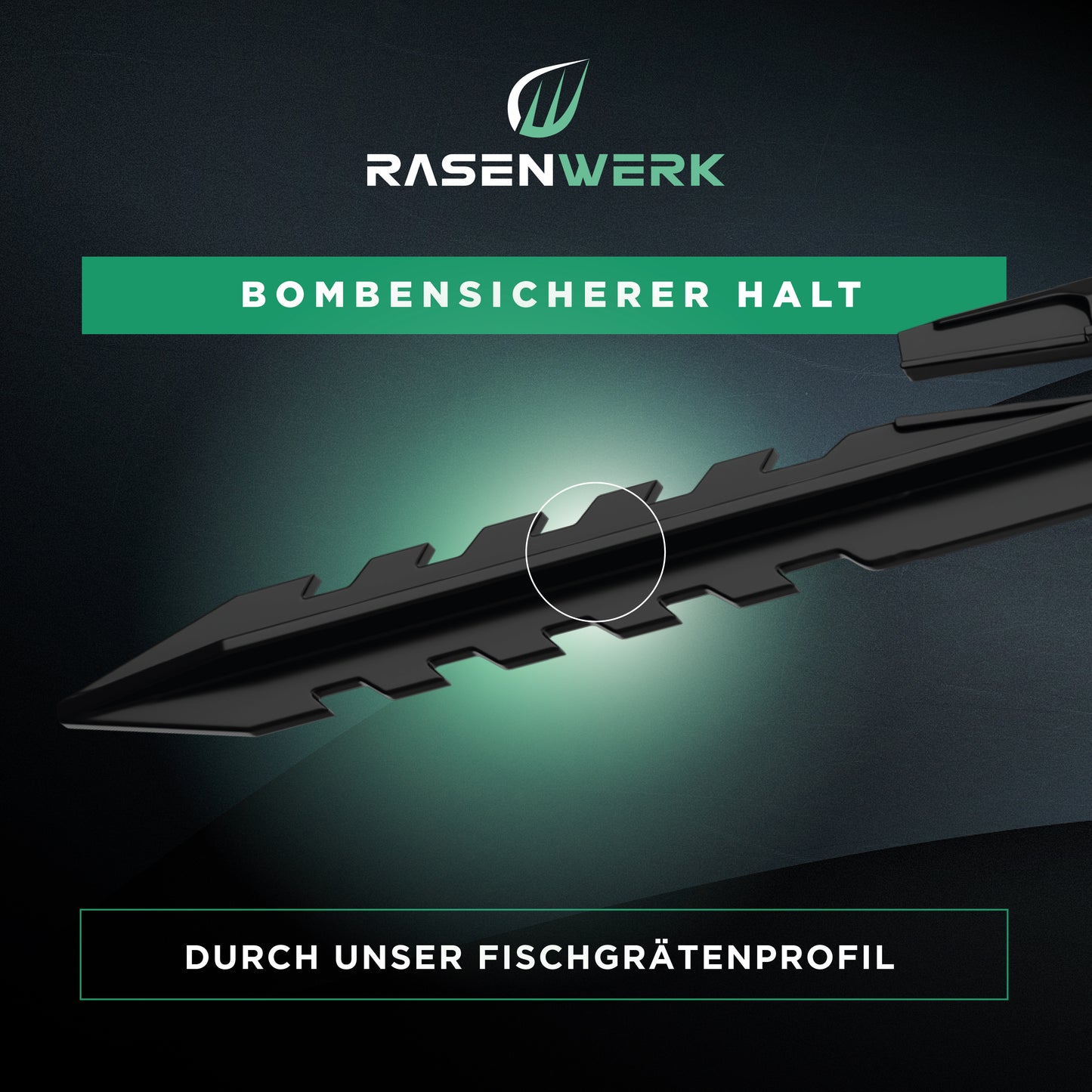 Erdnägel für Begrenzungskabel