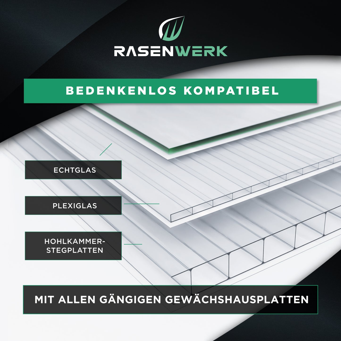 Gewächshausklammern
