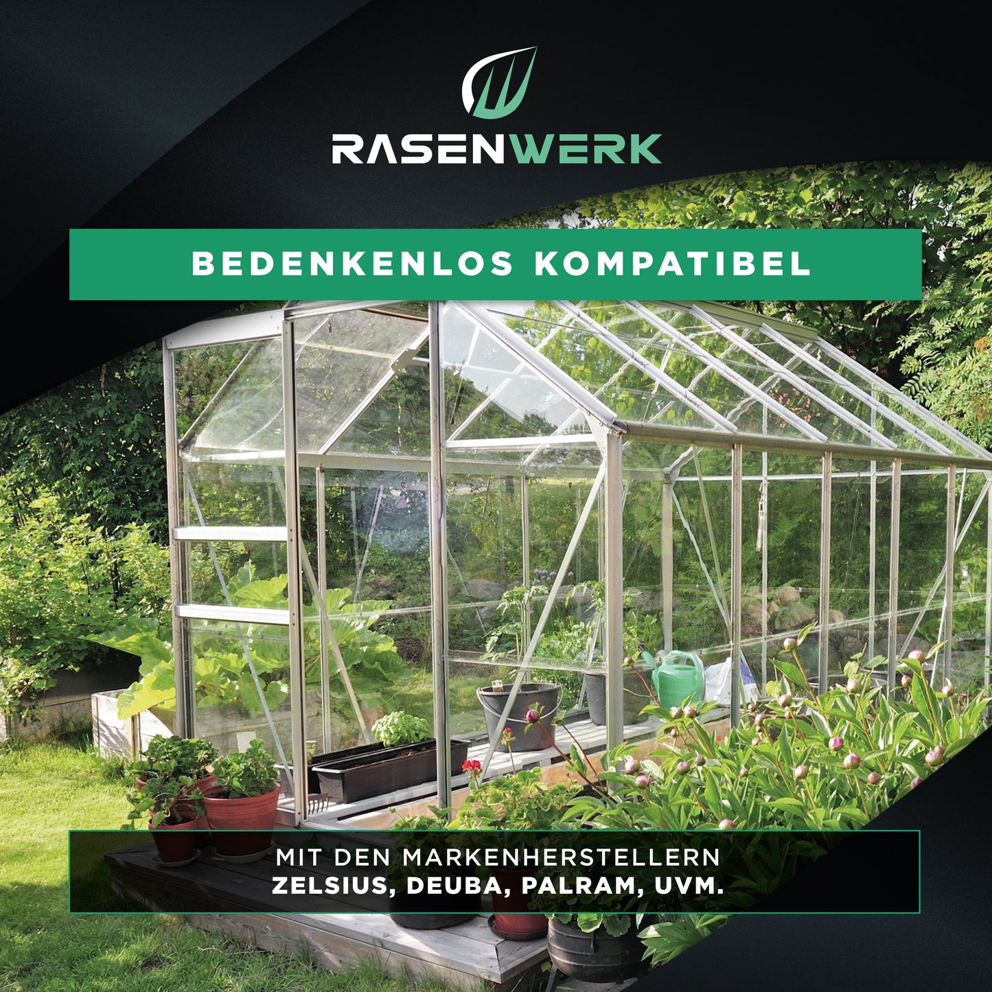 Gewächshausklammern