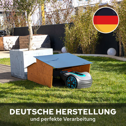 Mähroboter Garage - Edles Design
