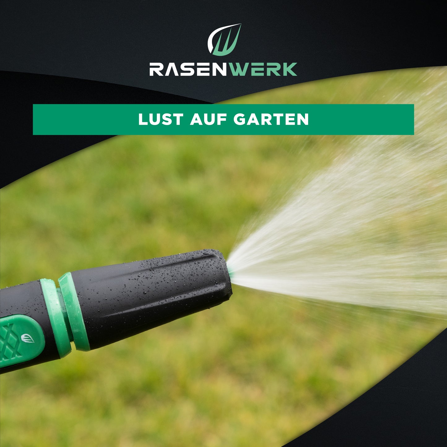 Stufenlos regulierbare Gartenspritze