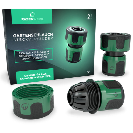 Gartenschlauch Steckverbinder für 3/4 Zoll